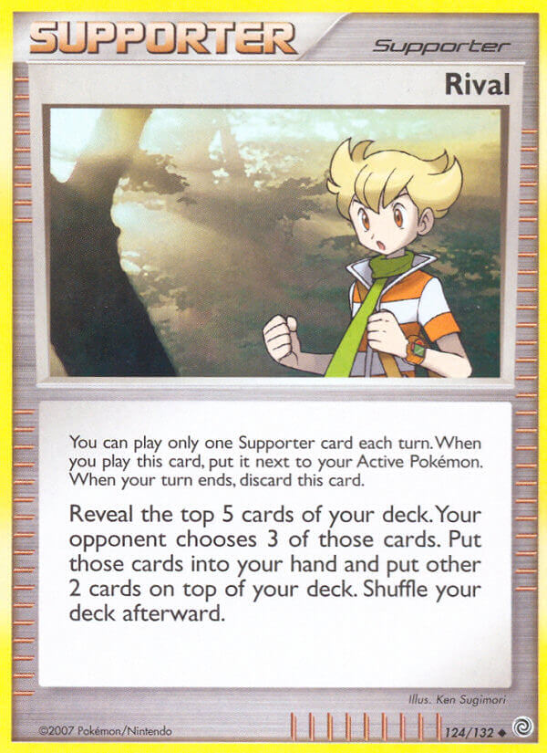 Secret Wonders Rival [Reverse Holo] Pokémon card